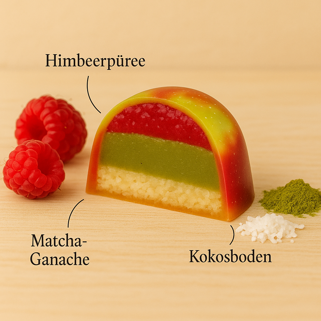 Coco Berry Matcha - Pralinen Set