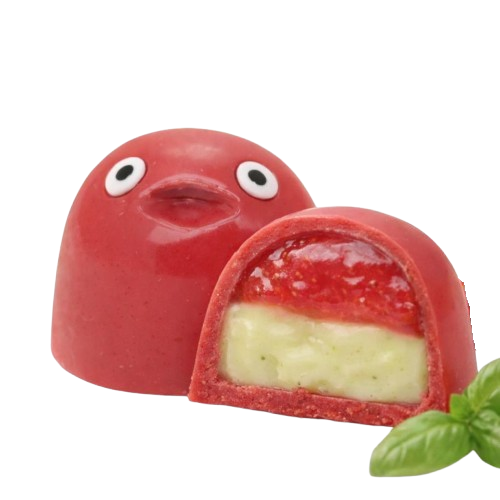 🍓🌿 Erdbeere Basilikum - Pralinen Set